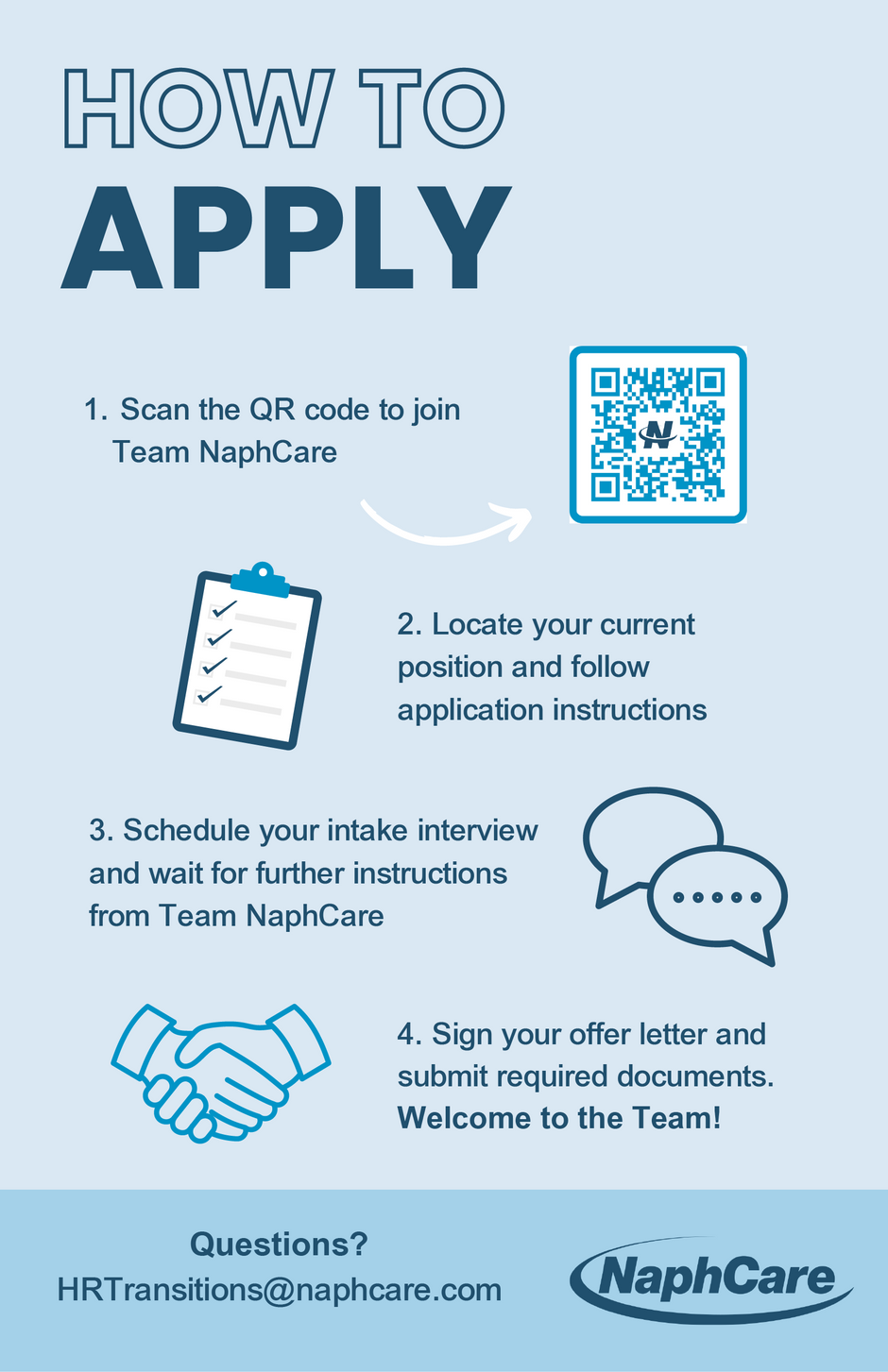 Recruiting Collateral – 23 Design - NaphCare