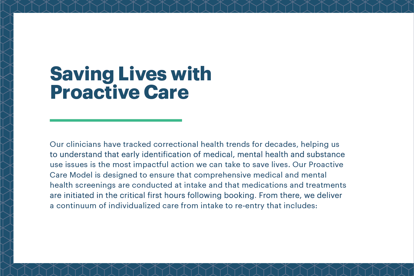 Proactive Care Bifold