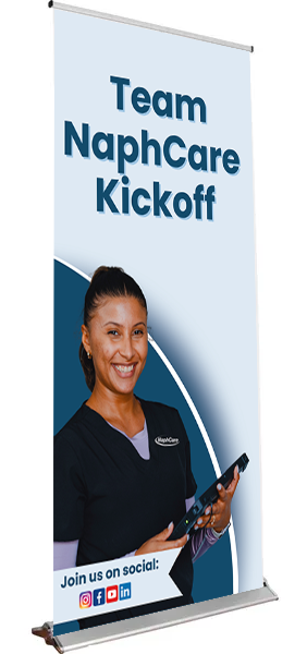 Retractable Banner - NaphCare Kickoff